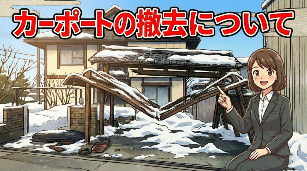 解体工事をする前に！カーポート撤去の費用相場と失敗しない業者の選び方